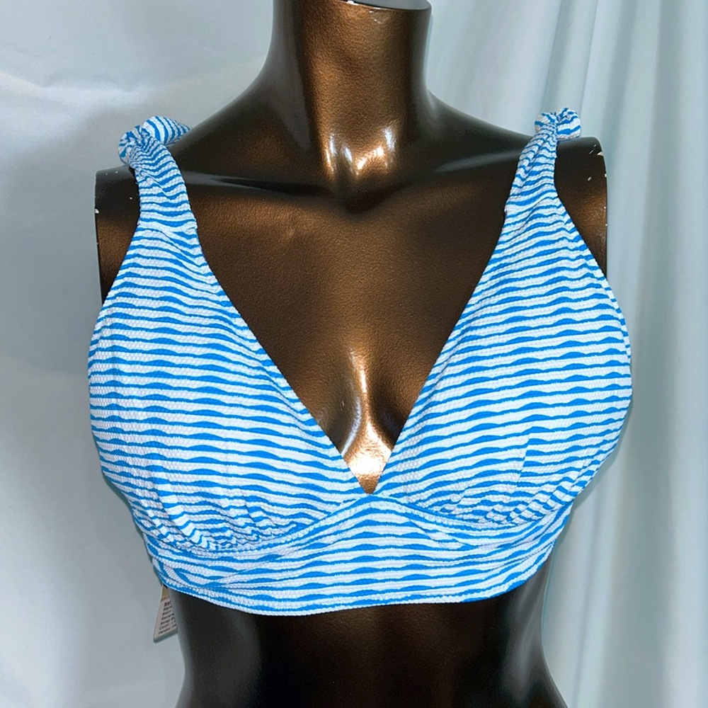 Tommy Bahama Swirl Tide reversible Bikini Top - Small - New! - Picture 6 of 8